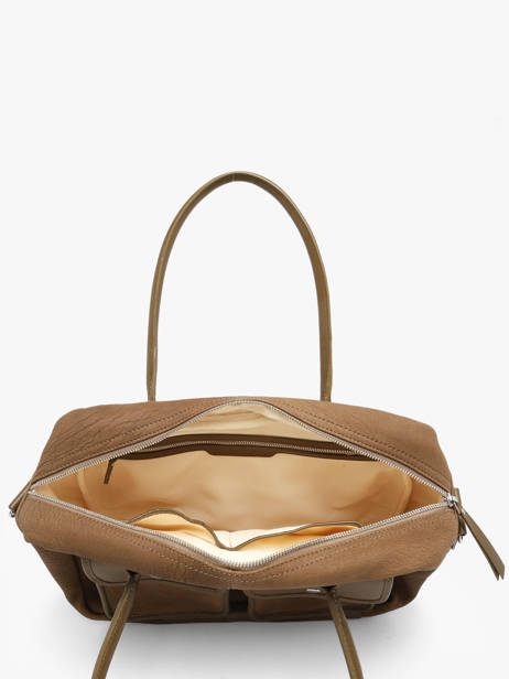 Sac Porté Main A4 La Suite Cuir Paul marius Marron la suite DANDYSUI vue secondaire 2