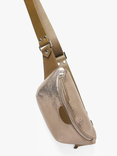Sac Banane Cuir Paul marius Or eclipse BANASECL vue secondaire 1