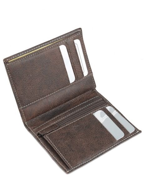 Wallet Leather Francinel Brown bixby 69944 other view 3