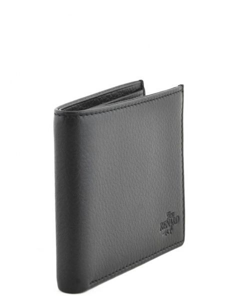 Wallet Foulonne Leather Yves renard Black foulonne 2375 other view 1