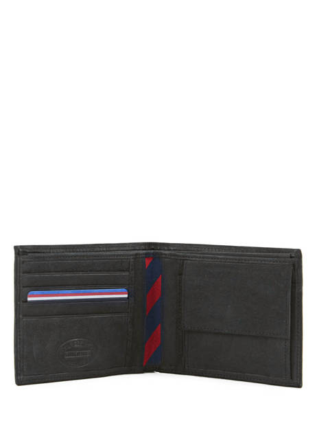 Wallet Leather Tommy hilfiger Black johnson AM00659 other view 1