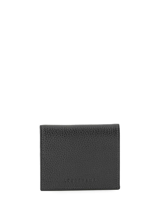 Longchamp Le foulonné Coin purse Black