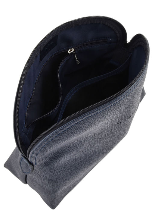 Longchamp Le foulonné Toiletry case Blue