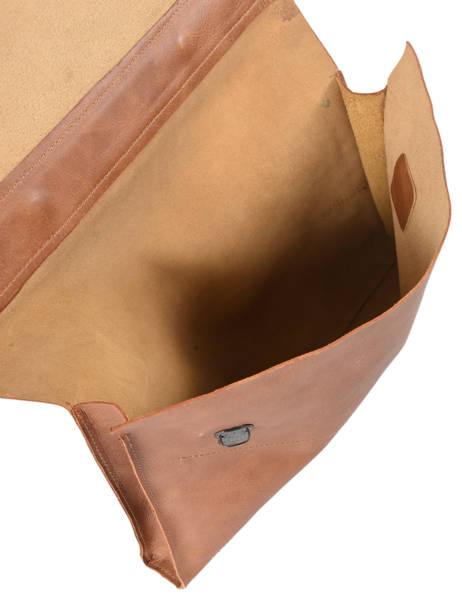 Briefcase Paul marius Brown vintage LUNDI other view 4