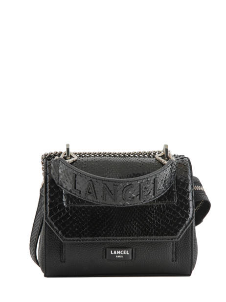 Top Handle S Ninon Python Lancel Black ninon A09369