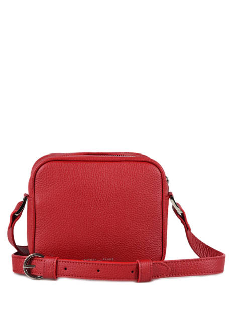 Sac Bandoulière Chelsea Cuir Nathan baume Rouge n city 50 vue secondaire 3