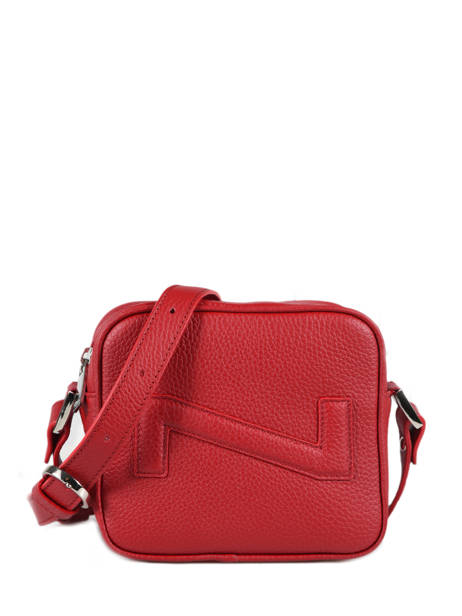 Sac Bandoulière Chelsea Cuir Nathan baume Rouge n city 50