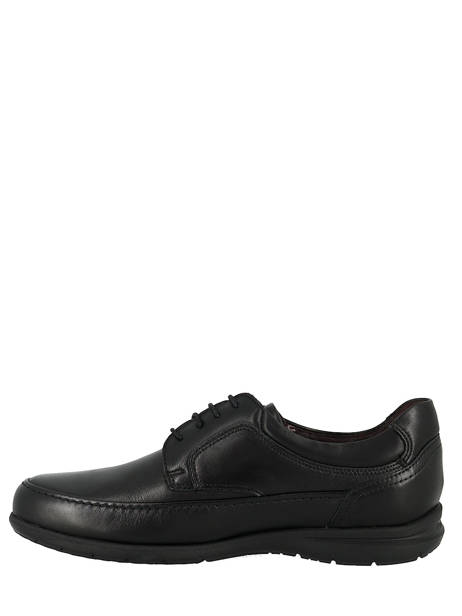 Chaussures De Ville En Cuir Fluchos Noir men 8498 vue secondaire 2