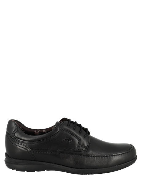 Chaussures De Ville En Cuir Fluchos Noir men 8498 vue secondaire 1