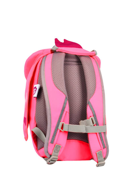 Backpack 1 Compartment Affenzahn Pink small friends NES1 other view 4
