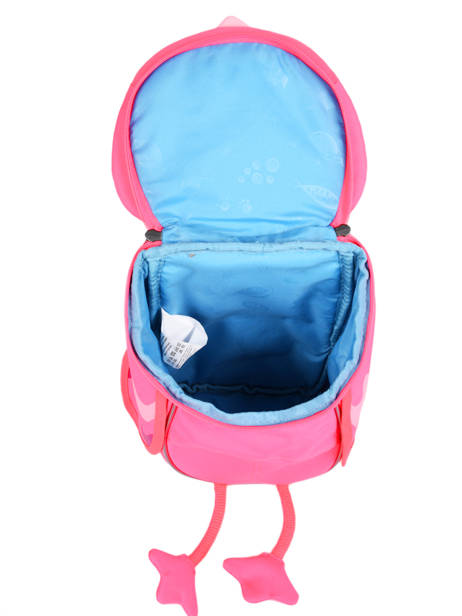 Backpack 1 Compartment Affenzahn Pink small friends NES1 other view 5