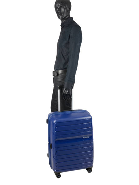 Hardside Luggage Sunside American tourister Blue sunside 51G002 other view 3