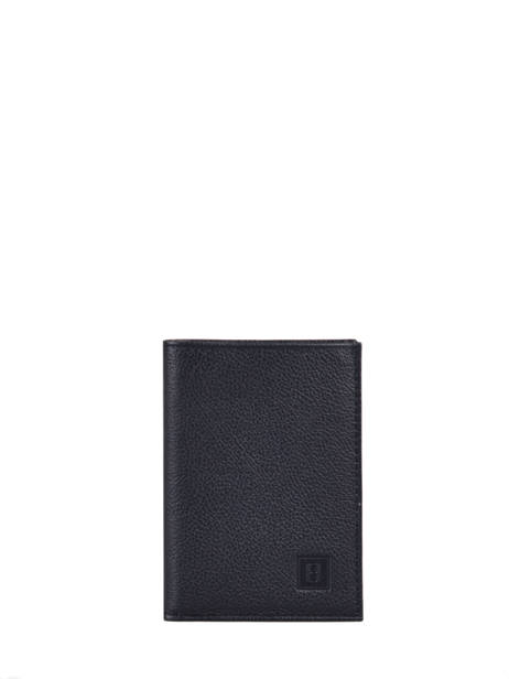 Leather Confort Wallet Hexagona Blue confort 467399