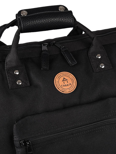 Duffle Bag Cabaia Black travel DUFF other view 2