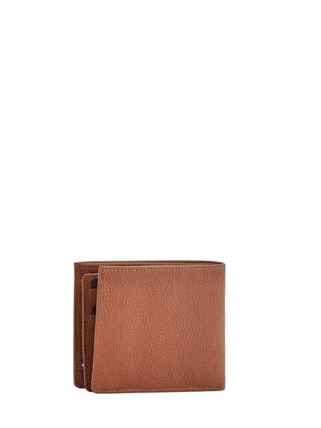 Wallet Leather Madras Etrier Brown madras EMAD121 other view 2