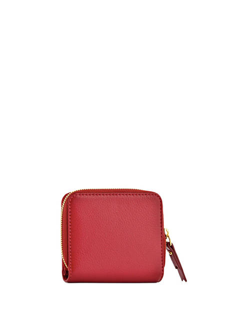 Wallet Leather Yves renard Red foulonne 29692 other view 1