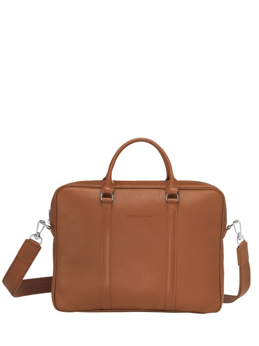 Longchamp Le foulonné Briefcase Brown