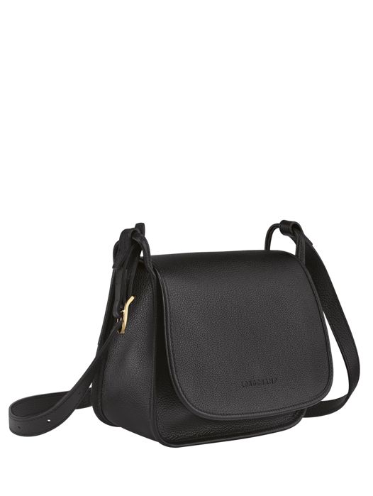 Longchamp Le foulonné Messenger bag Black