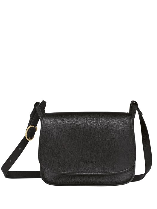 Longchamp Le foulonné Messenger bag Black