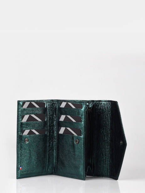 Leather Etincelle Irisée Portefeuille Etrier Blue etincelle irisee EETI469 other view 1