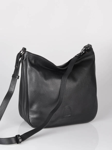 Small Leather Balade Shoulder Bag Etrier Black balade EBAL17 other view 2