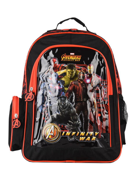 Backpack 2 Compartments Avengers Black loris 593540IW