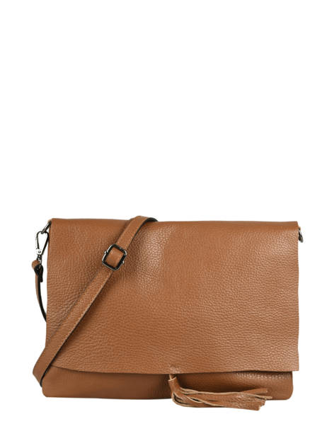 Sac Bandoulière Caviar Cuir Milano Marron caviar CA21062