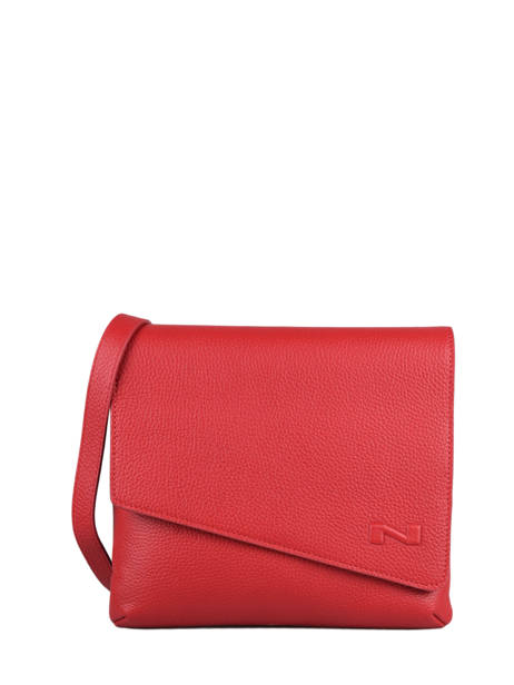 Sac Bandoulière N City Ascot Cuir Nathan baume Rouge n city N1811117