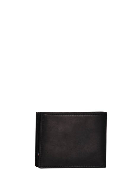 Wallet With Card Holder Oil Leather Etrier Black oil EOIL740 other view 4