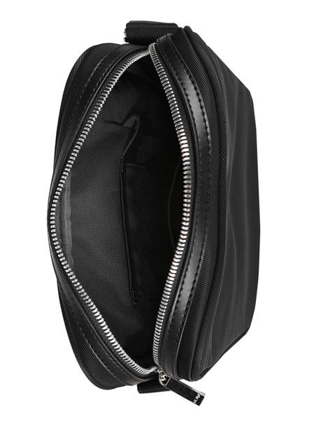 Sac Bandoulière M Gaspard Cuir Et Nylon Le tanneur Noir gaspard TGAS2210 vue secondaire 3