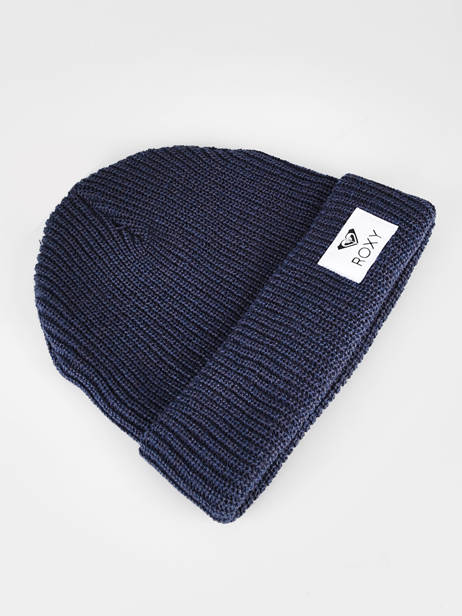 Beanie Roxy Blue back to school RJHA3926 other view 1