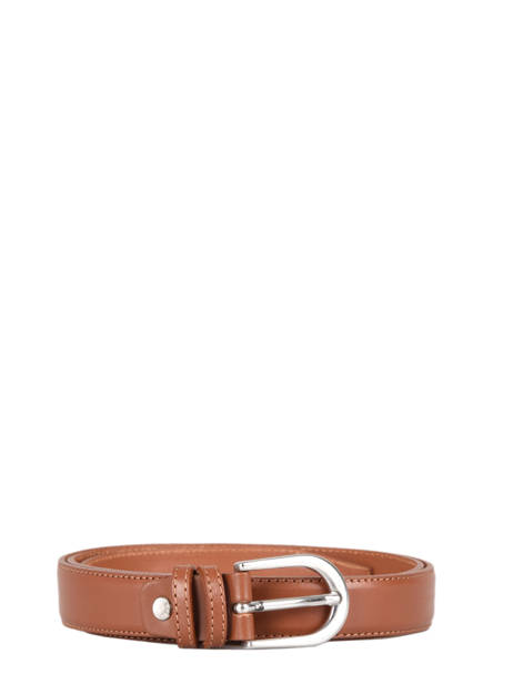 Ceinture Petit prix cuir Marron belt 25