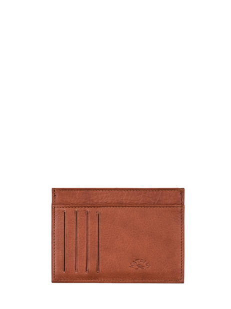 Card Holder Leather Leather Katana Gold marina 753001
