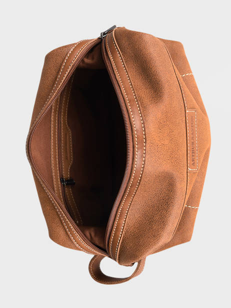 Trousse De Toilette Joseph Cuir Arthur & aston Marron marco 17 vue secondaire 1