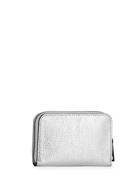 Caviar Leather Wallet Milano Silver caviar CA19043 other view 2