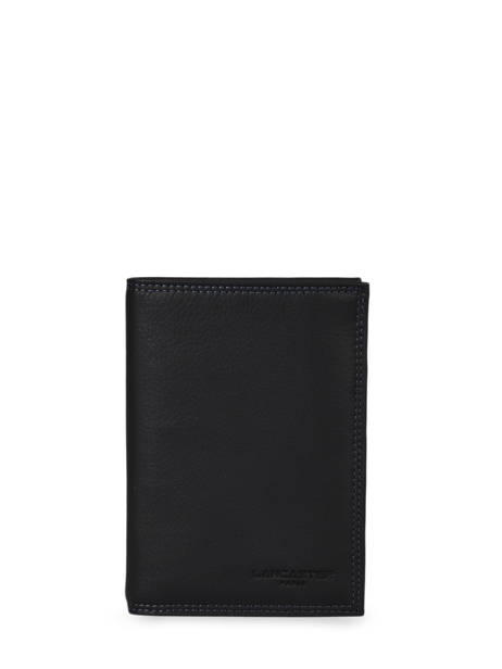 Wallet Soft Vintage Leather Lancaster Black soft vintage homme 120-13