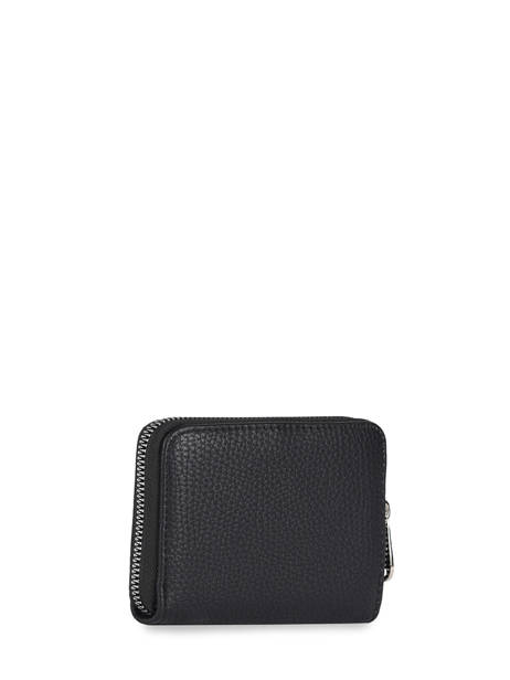 Grained Compact Wallet Miniprix Black grained K2015 other view 2