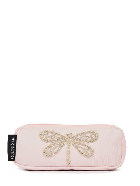 2-compartment Pouch Boheme Caramel et cie Pink boheme FI