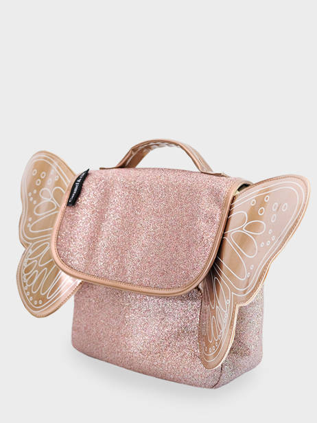 Mini Backpack Caramel et cie Pink mini - SBB07-MI other view 2