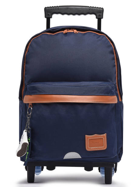 2-compartment Wheeled Schoolbag Tann's Blue les fantaisies g 22-73111