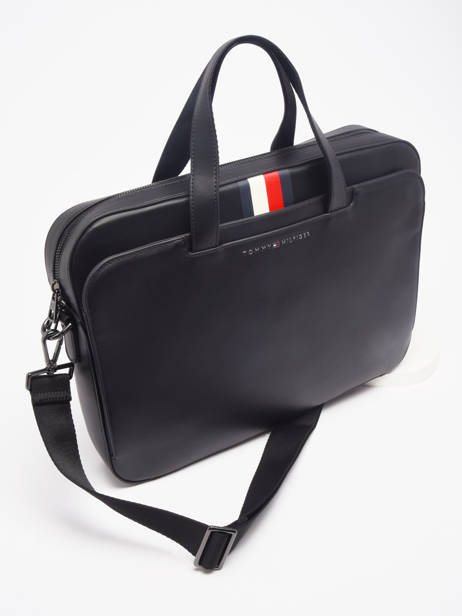 1 Compartment  Business Bag Tommy hilfiger Black midtown AM09545 other view 2