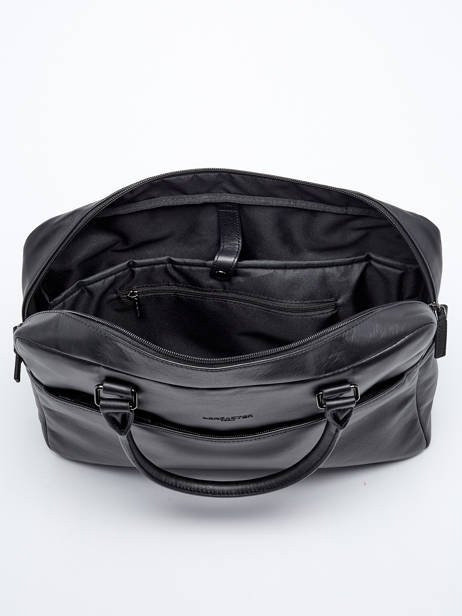 Business Bag Lancaster Black soft vintage homme 31 other view 2