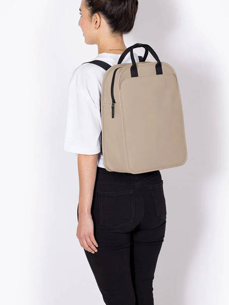 Alison Backpack Ucon acrobatics Beige backpack JASPMINI other view 1