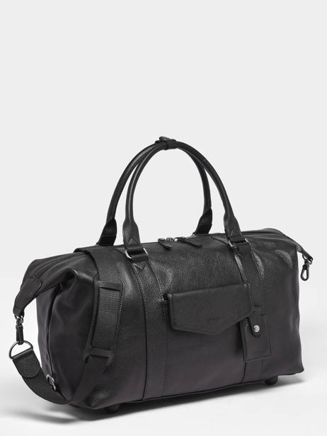 Cabin Duffle Bag Flandres In Leather Etrier Black flandres EFLA991S other view 3