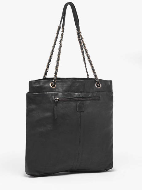 A4 Size  Shoulder Bag Heritage Leather Biba Black heritage LUC2L other view 4