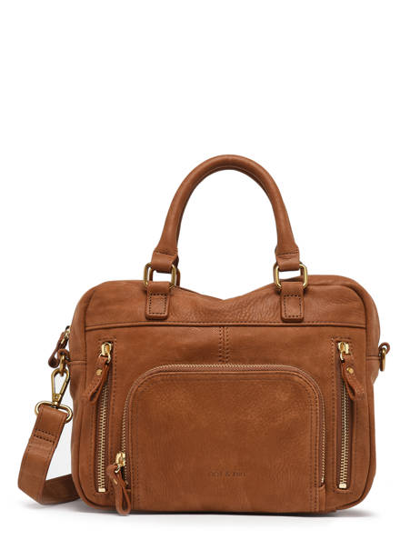 Leather Baby Macy Crossbody Bag Nat et nin Brown vintage BABYMACY