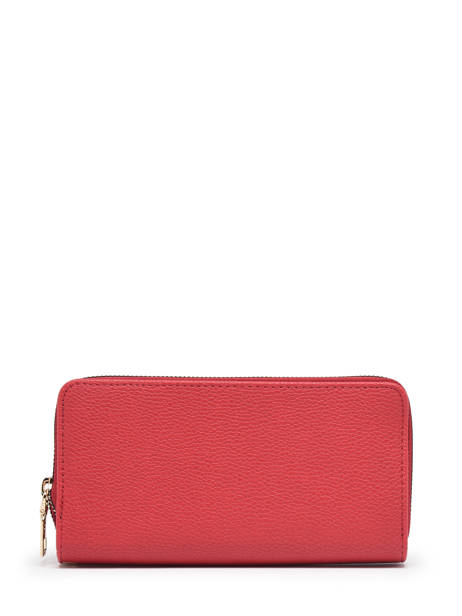 2-compartment  Wallet Miniprix Red grained 78SM2235