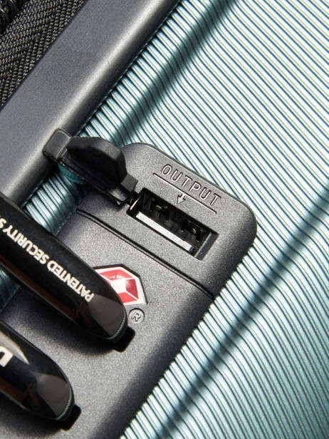 Cabin Luggage Delsey Green shadow 5.0 2878803 other view 1