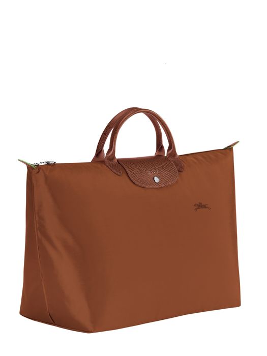 Longchamp Le pliage green Travel bag Brown