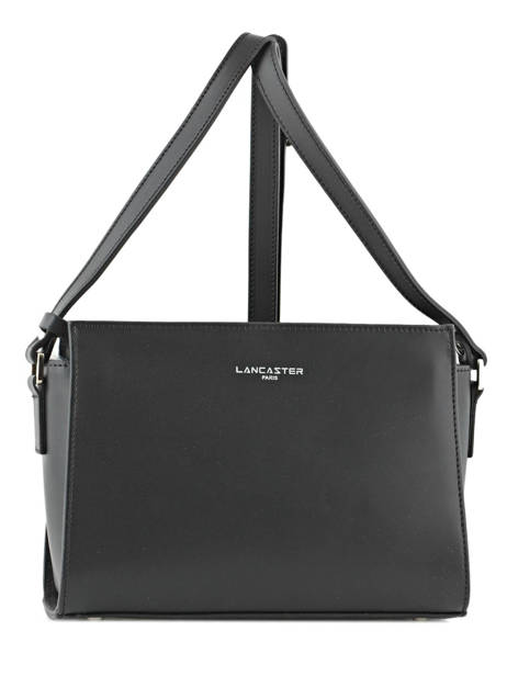 Sac Bandoulière Smooth Cuir Lancaster Noir smooth 437-02